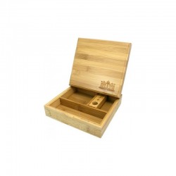 scatola in bamboo grande - rolling box -Amsterdam coat of arms