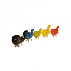 PIPA VETRO ELEFANTE - 7CM