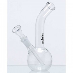 Bong Vetro Micro Collo curvo - 18 cm