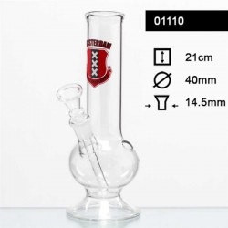 Bong Vetro Amsterdam Flag - 21 cm