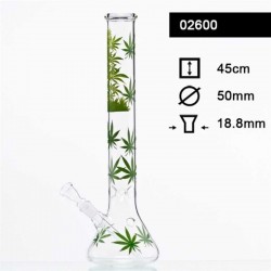 Bong Vetro Leaf - 45 cm