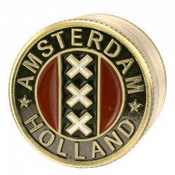 GRINDER IN METALLO 50MM 4 PARTI - AMSTERDAM HOLLAND