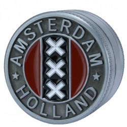 GRINDER IN METALLO 50MM 4 PARTI- XXX AMSTERDAM HOLLAND