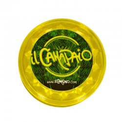 GRINDER IL PLASTICA CON LOGO IL CANAPAIO