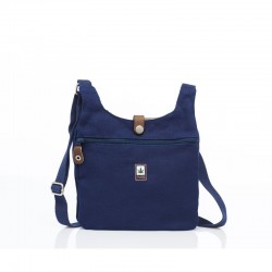 BORSA A TRACOLLA BLU