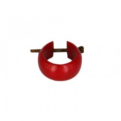 ORECCHINO IN COCCO ROSSO