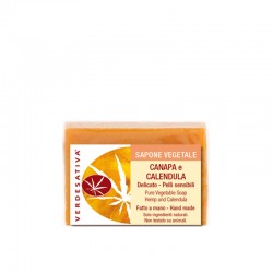 Sapone Canapa e Calendula – 100% bio degradabile