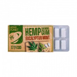 Gomme da Masticare Eucalipto e Menta HempPlanet 17ml cbd