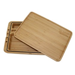 RAW Spirit Box & Vassoio per Rollare Magnetico in Legno