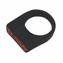 Anello Raw Nero Taglia 10