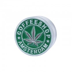 Grinder in Metallo 50mm Coffe Shop Amsterdam Verde