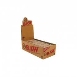 RAW HEMP PLASTIC CIGARETTE ROLLERS 70MM