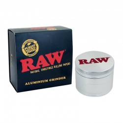 RAW GRINDER IN ALLUMINIO 56MM 4 PARTI