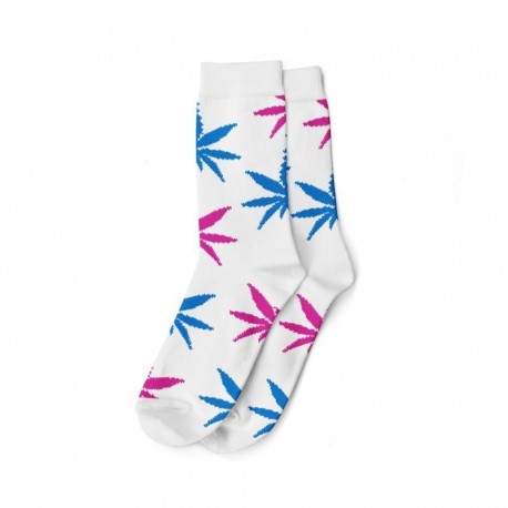 Calzini lunghi con disegno di foglie di Cannabis Taglia 36-42