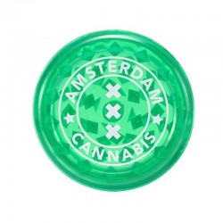 grinder plastica trasparente - verde