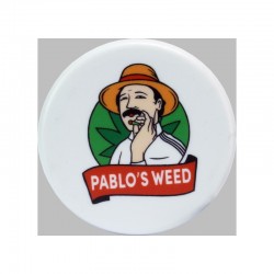 GRINDER PLASTICA BIANCO - PABLO'S WEED