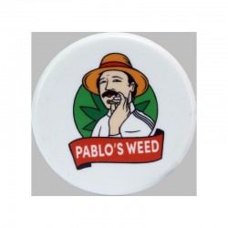 grinder plastica bianco - pablo's weed