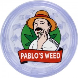 grinder plastica trasparente - Pablo's weed
