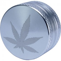GRINDER ALUMINIO 20MM 2 PARTI - ARGENTO