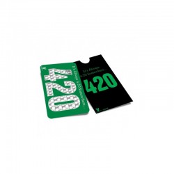 GRINDER CARD 420 , TRITATABACCO IN METALLO FORMATO TESSERA